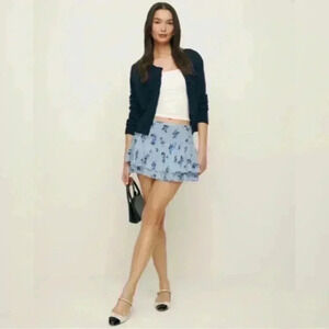 NWOT Reformation Adina low waist skirt - Crystalline